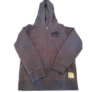 Roots Kids Zip-Up Hoodie - Dark Blue